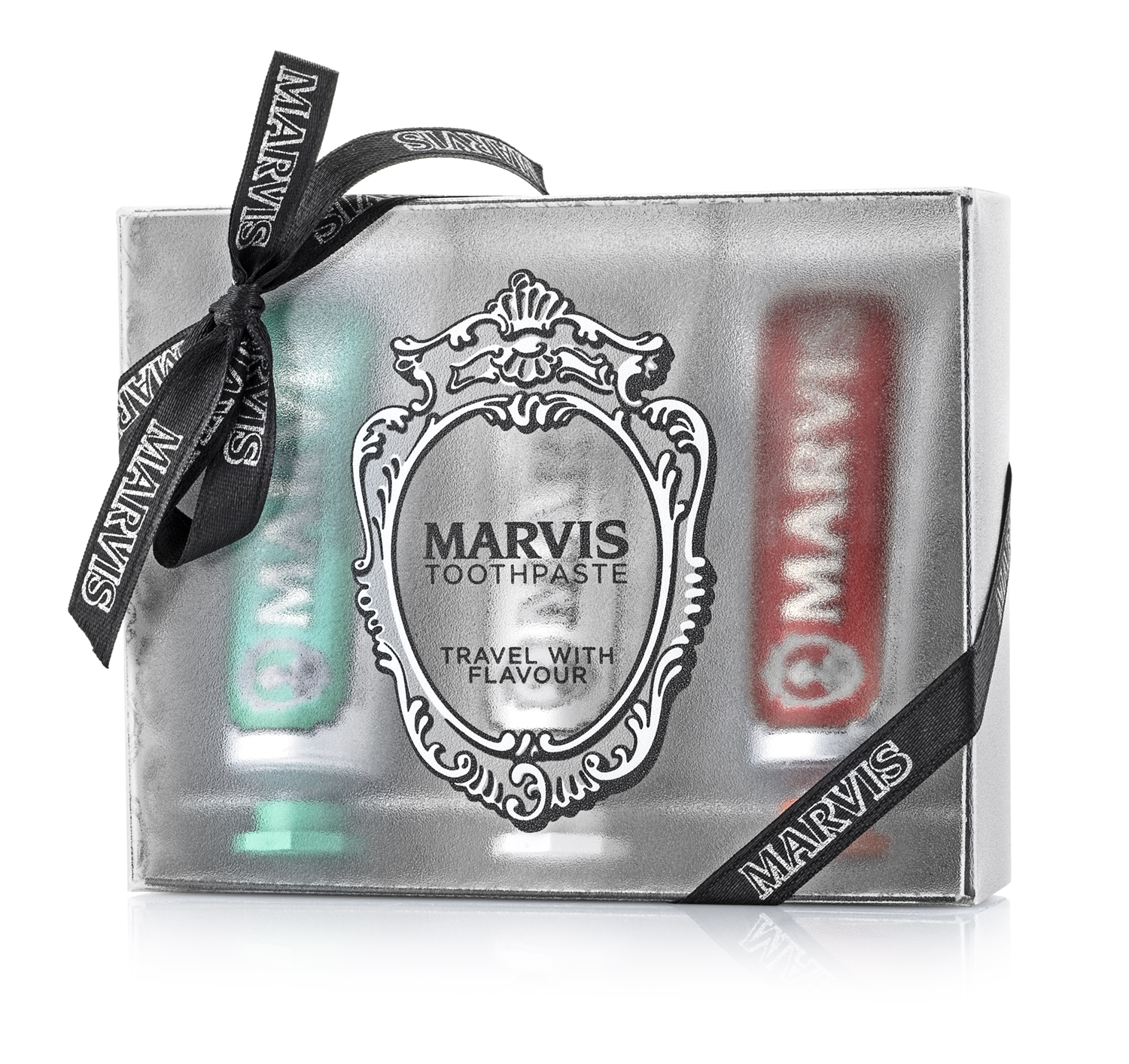 Coffret Voyage Les 3 Saveurs (3 x Format Voyage – Classique/Blanchissante/Cannelle)