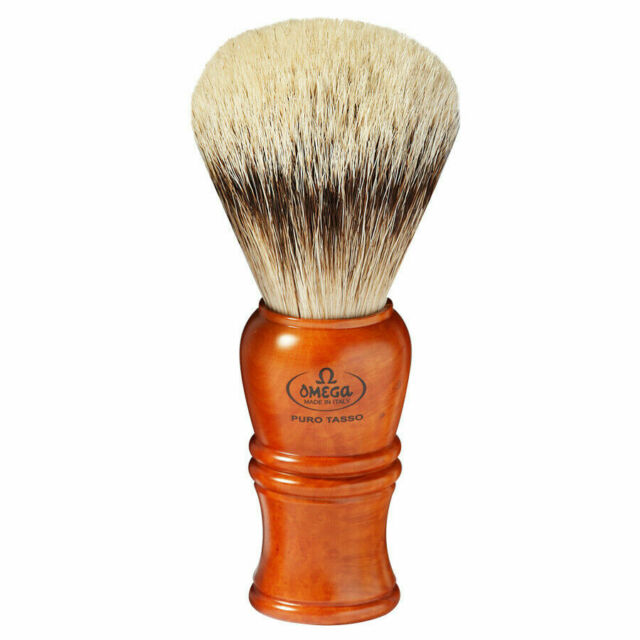 Blaireau Argenté - Manche en bois de racine #240