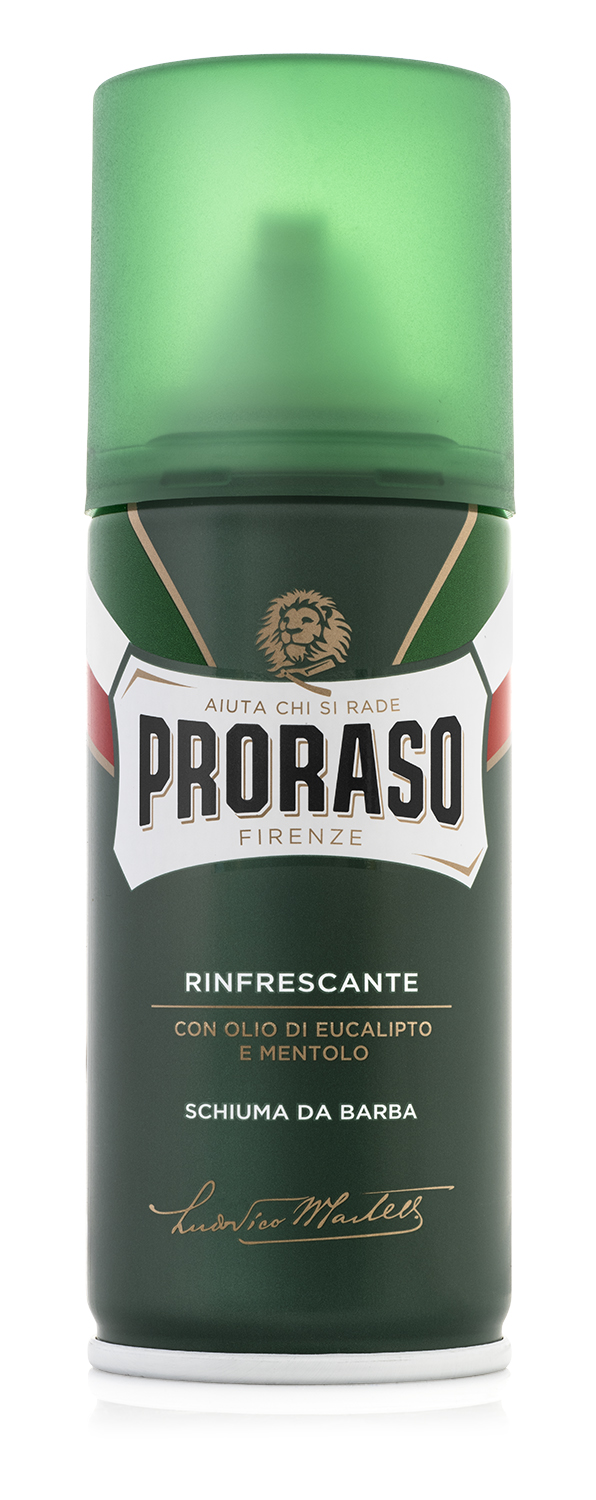 Mousse à Raser Eucalyptus - Ligne Verte (Format Voyage)