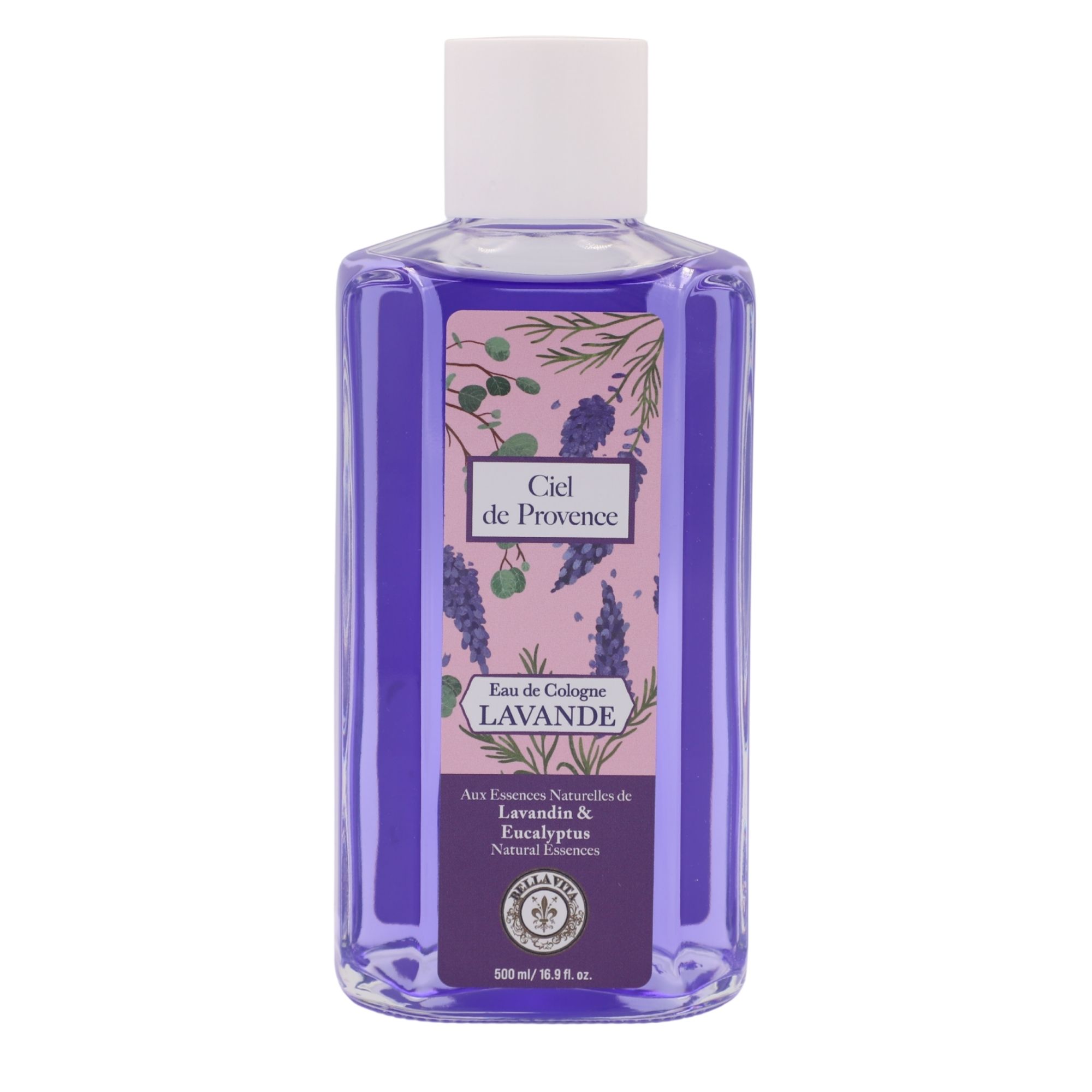Eau de cologne - Lavande - Ciel de provence (500 ml)