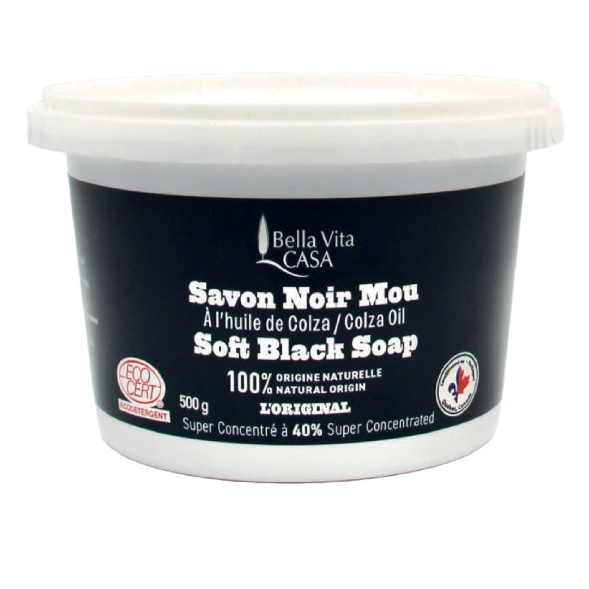 Savon noir Mou Super Concentré 40%
