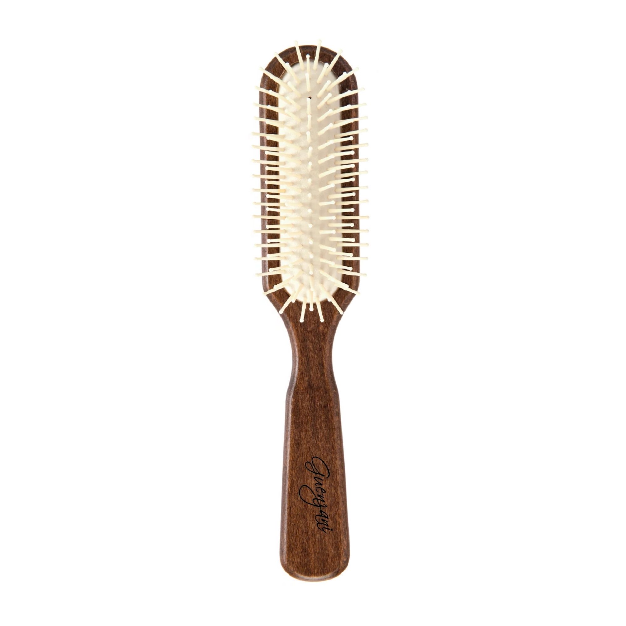 Brosse En Bois Avec Picots Antistatiques