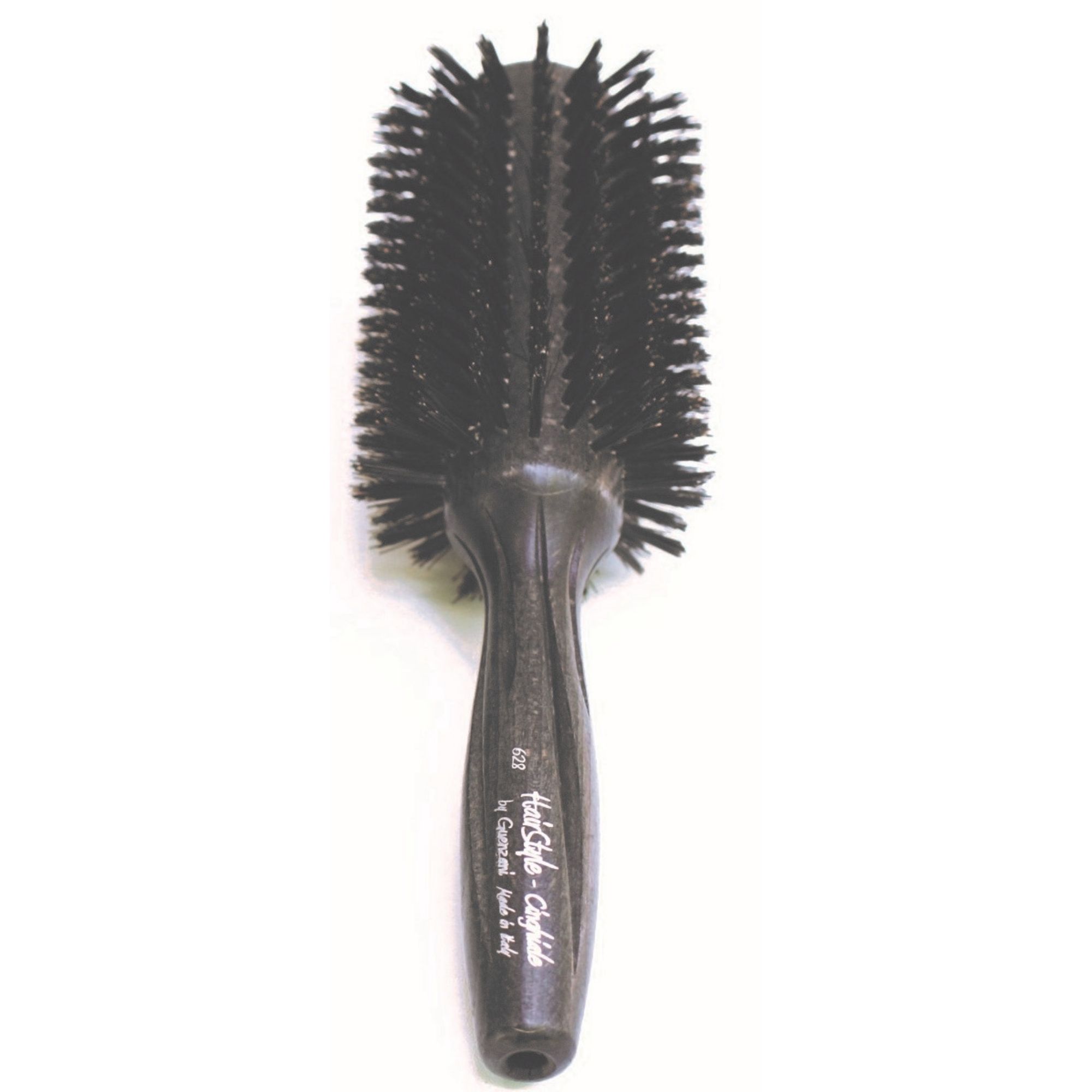 Brosse Ronde Pur Sanglier Manche Bois  Ergonomique
