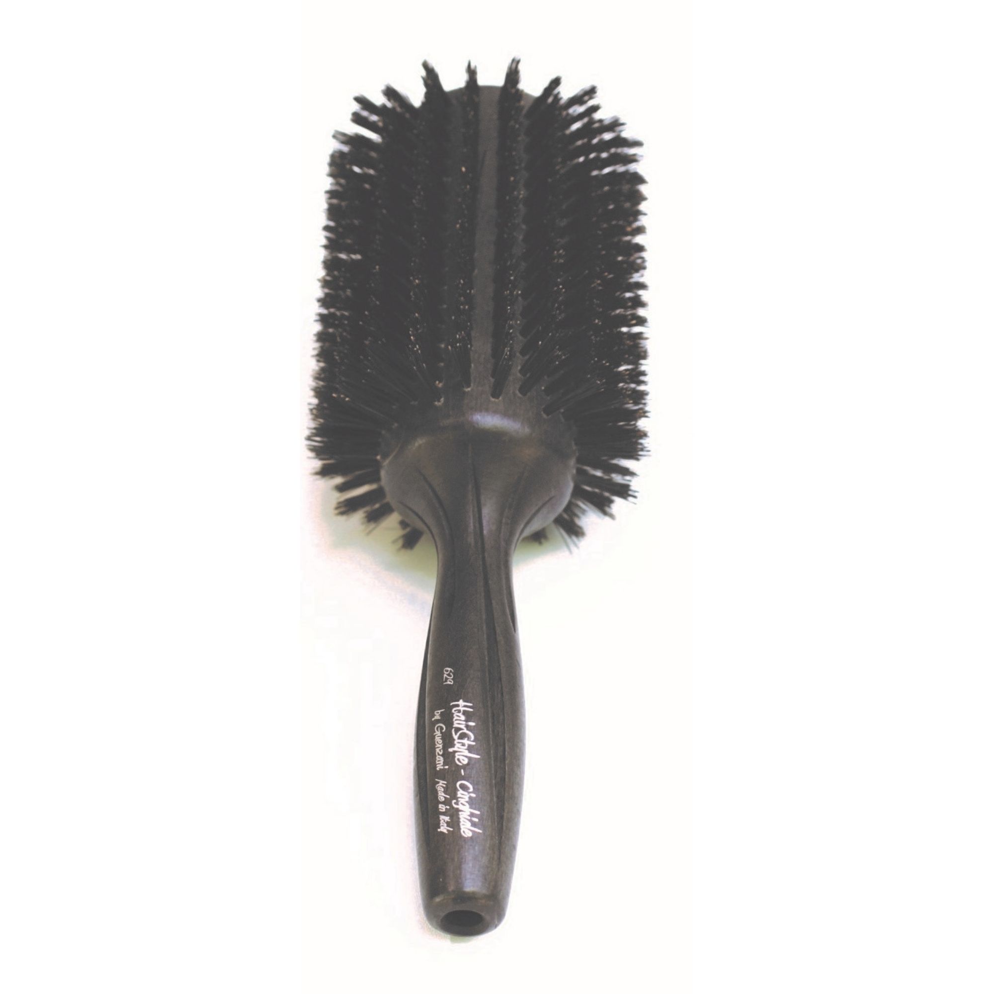 Brosse Ronde Pur Sanglier Manche Bois Ergonomique