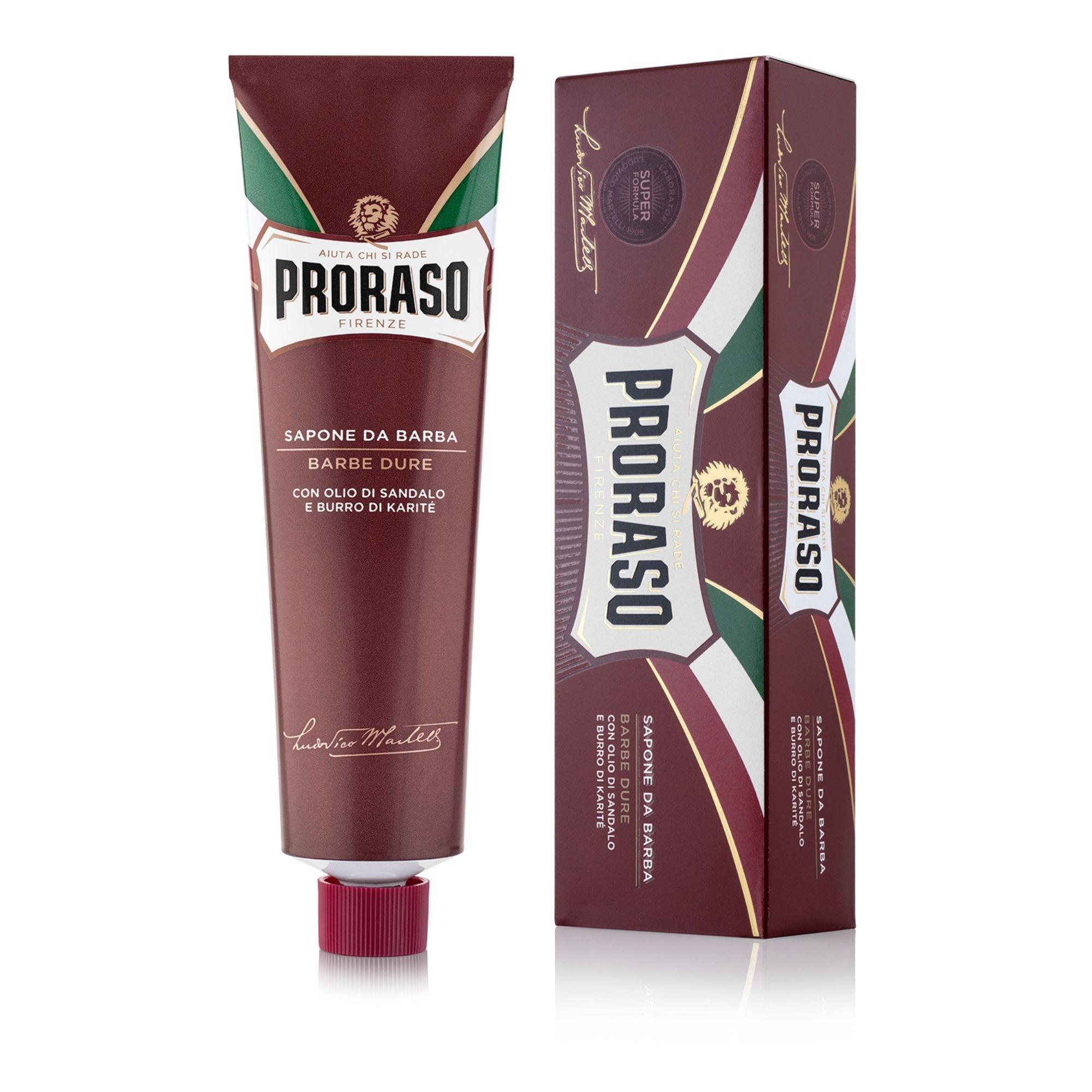 Crème à Raser Bois de Santal - Ligne Rouge