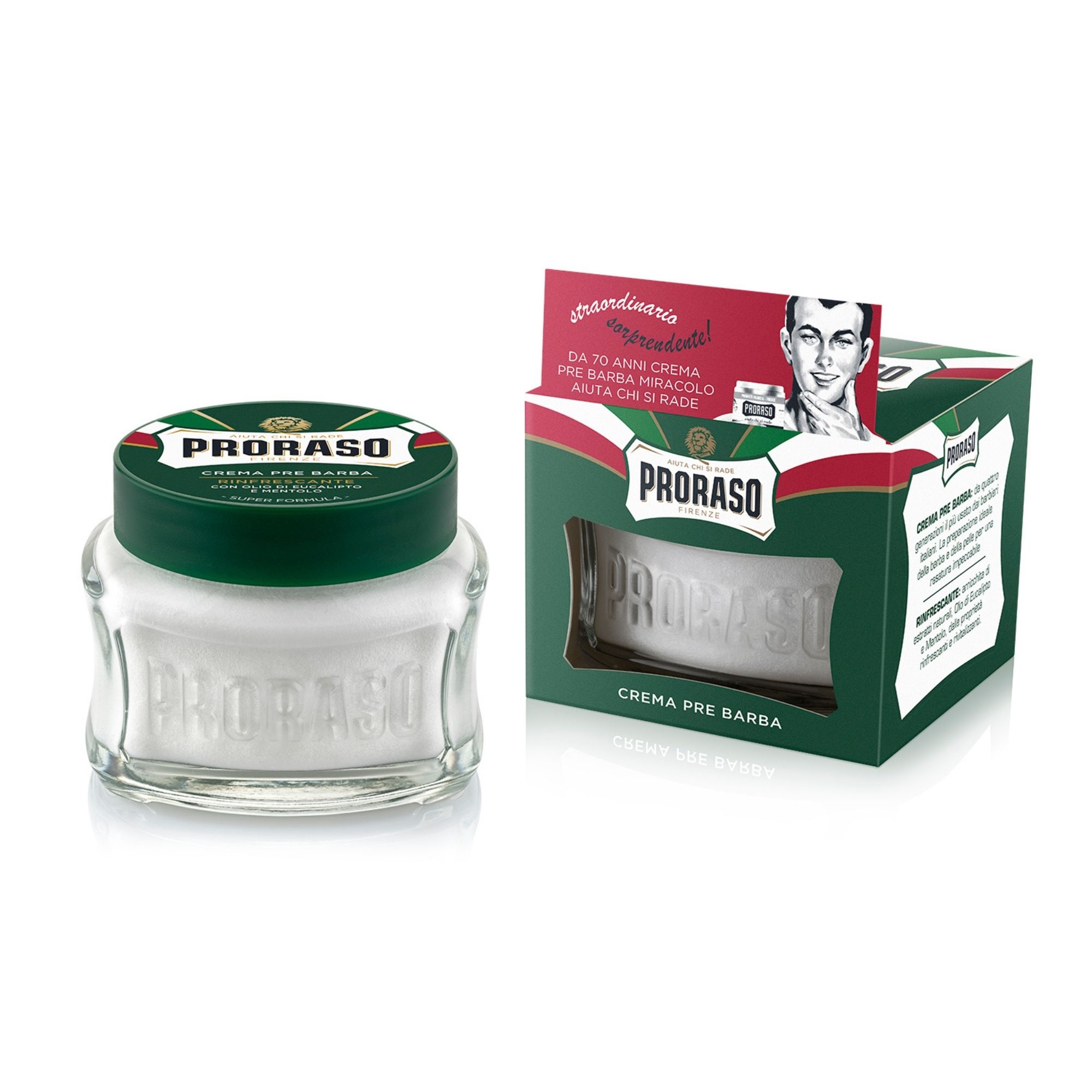 Crème Pré-Rasage Eucalyptus - Ligne Verte