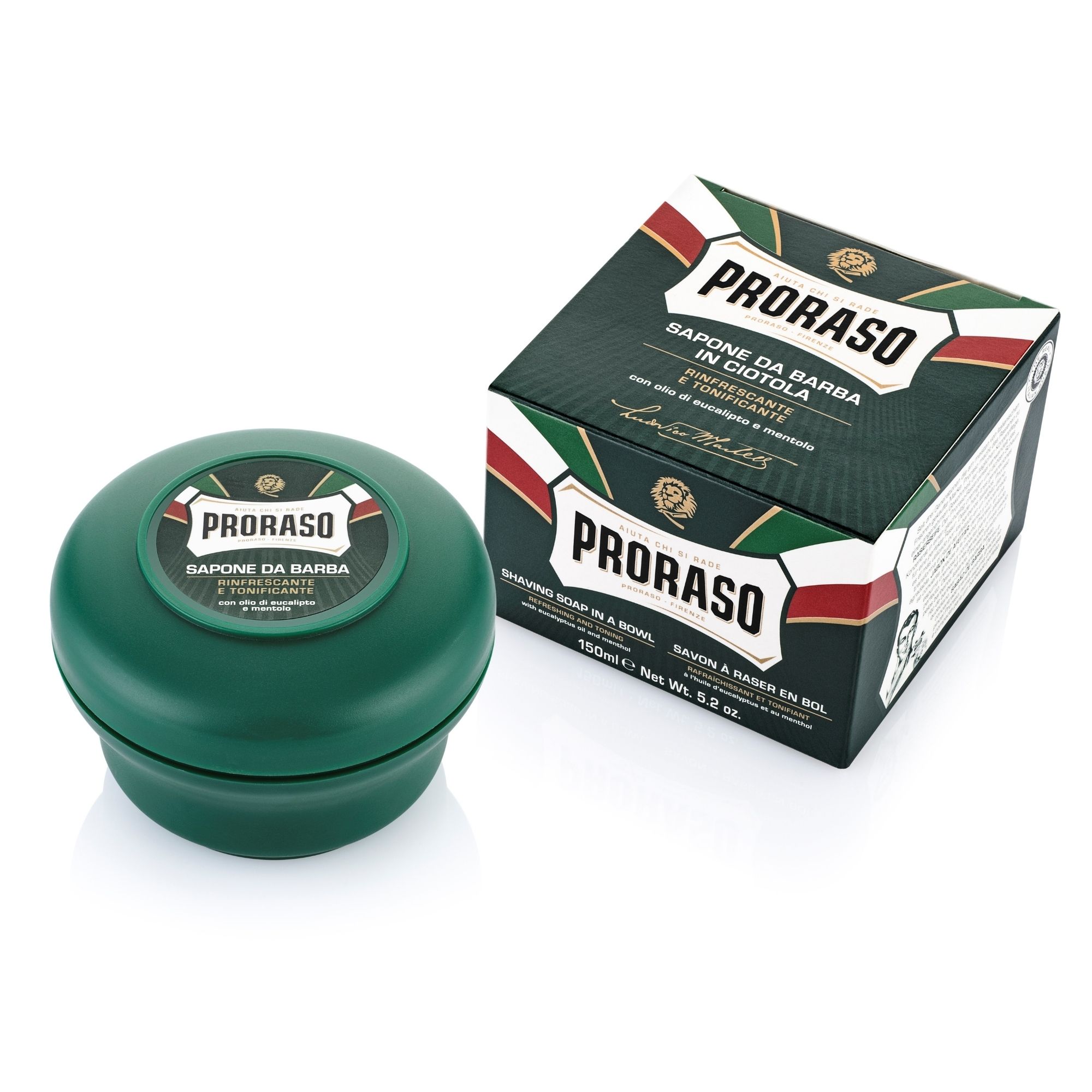 Savon à Raser en Bol Eucalyptus - Ligne Verte