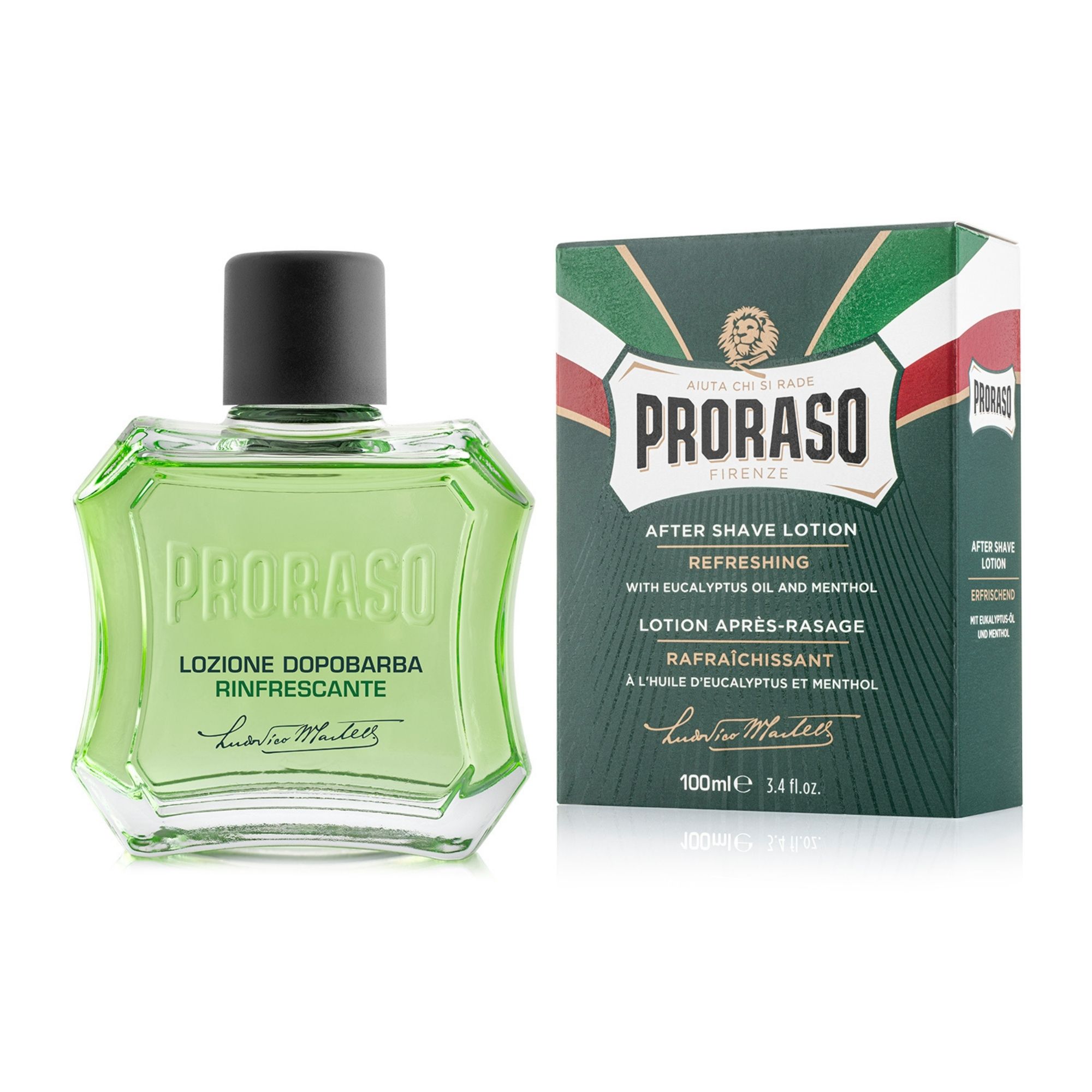 After-Shave Lotion Eucalyptus - Green Line