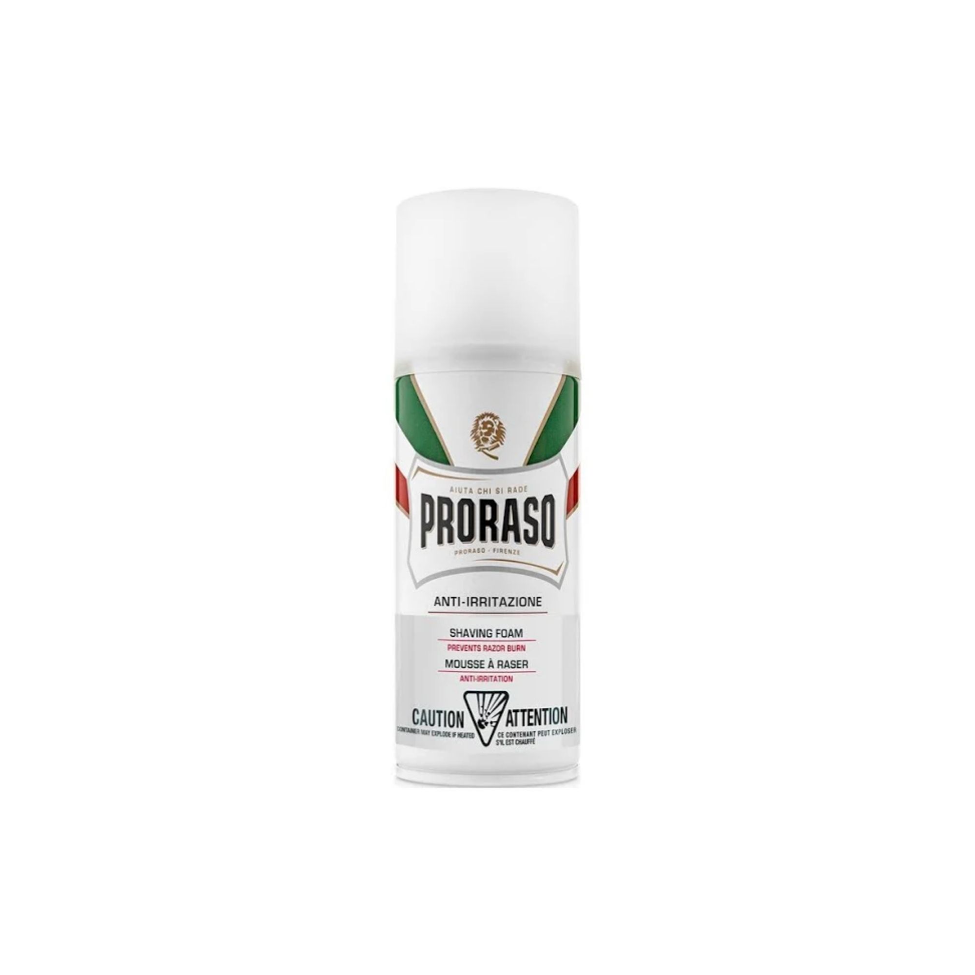 Mousse à Raser Thé Vert - Ligne Blanche (Format Voyage)