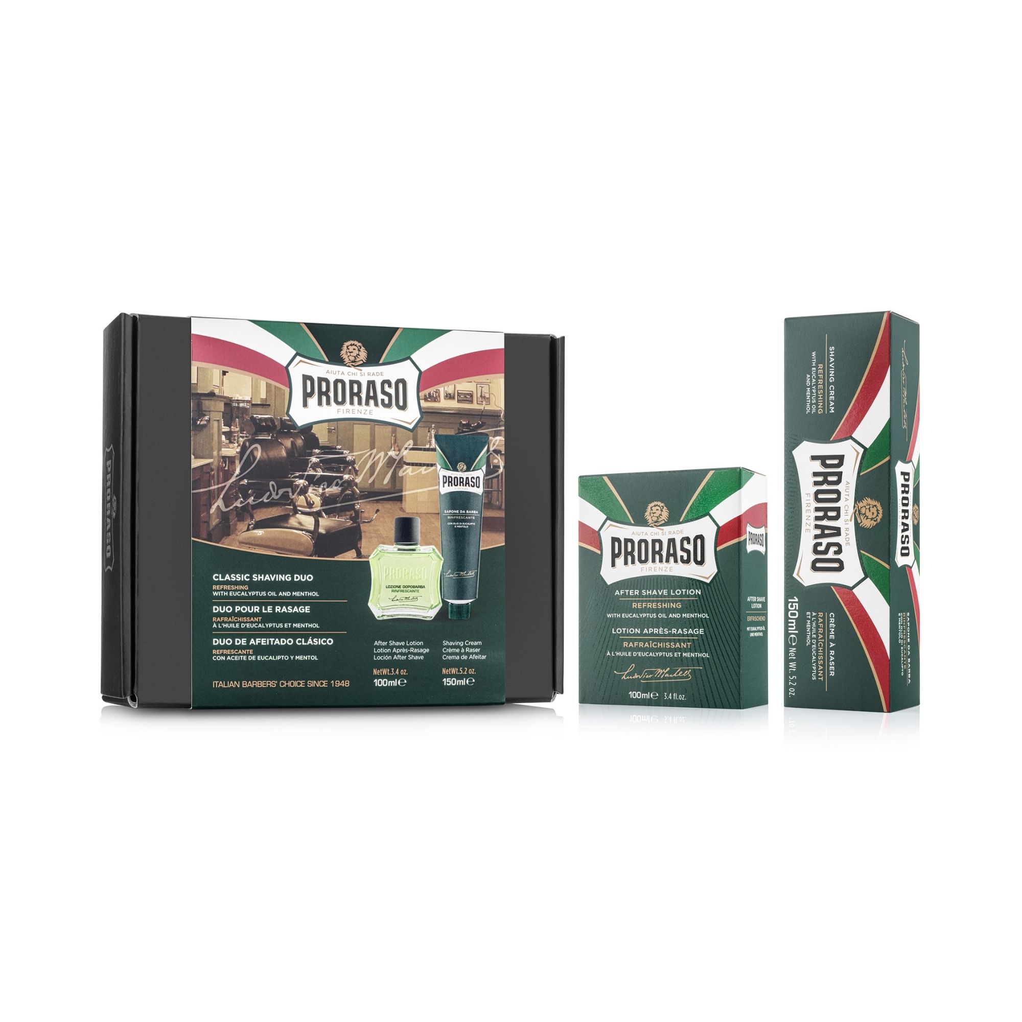 Duo Pack Proraso Eucalyptus - Ligne Verte