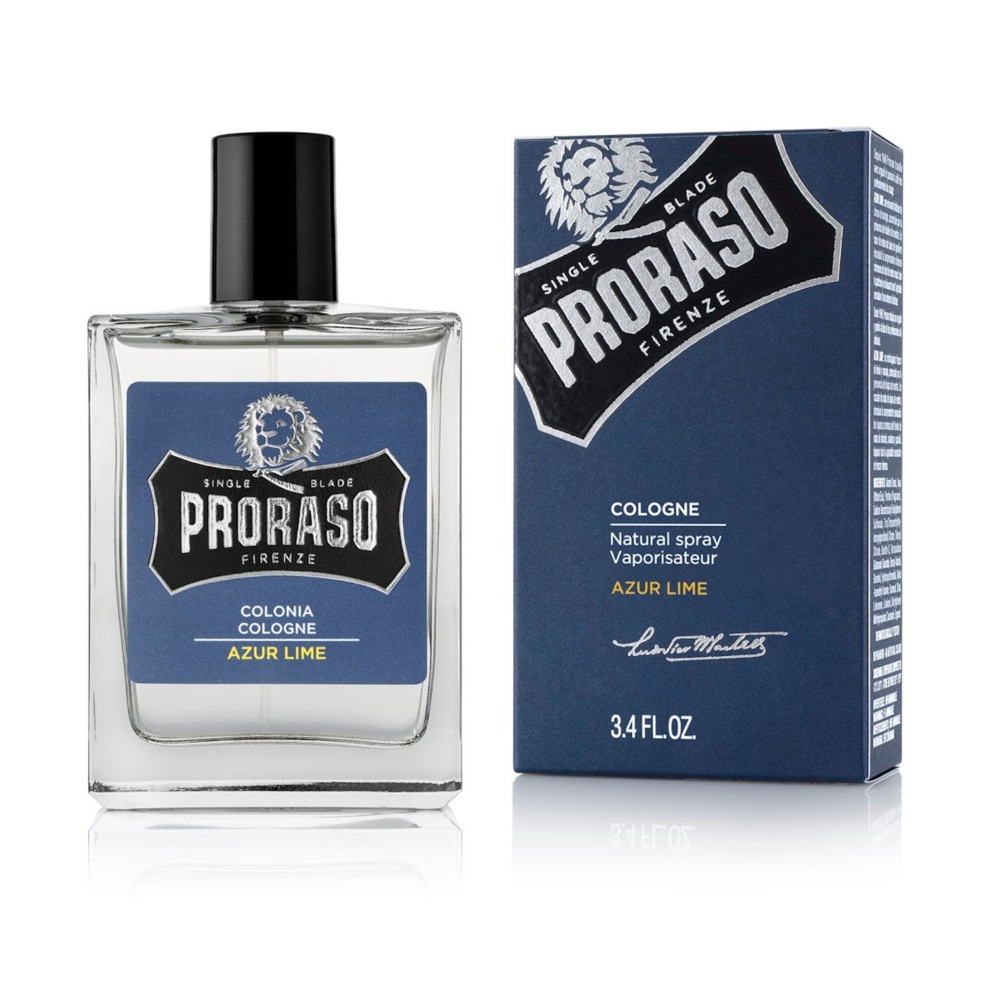 Cologne Naturelle Vaporisateur - Azur Lime