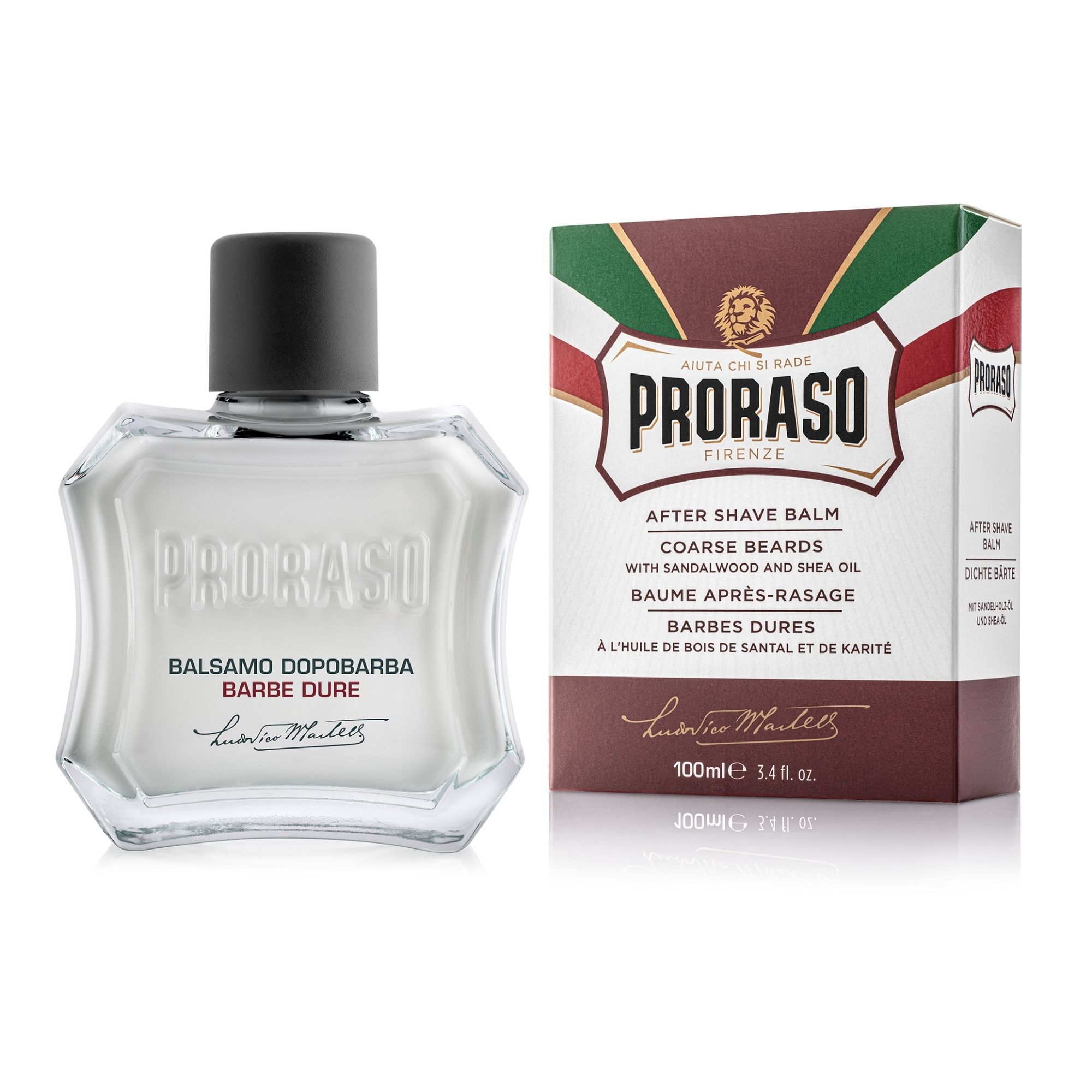 Baume Après-Rasage Bois de Santal - Ligne Rouge