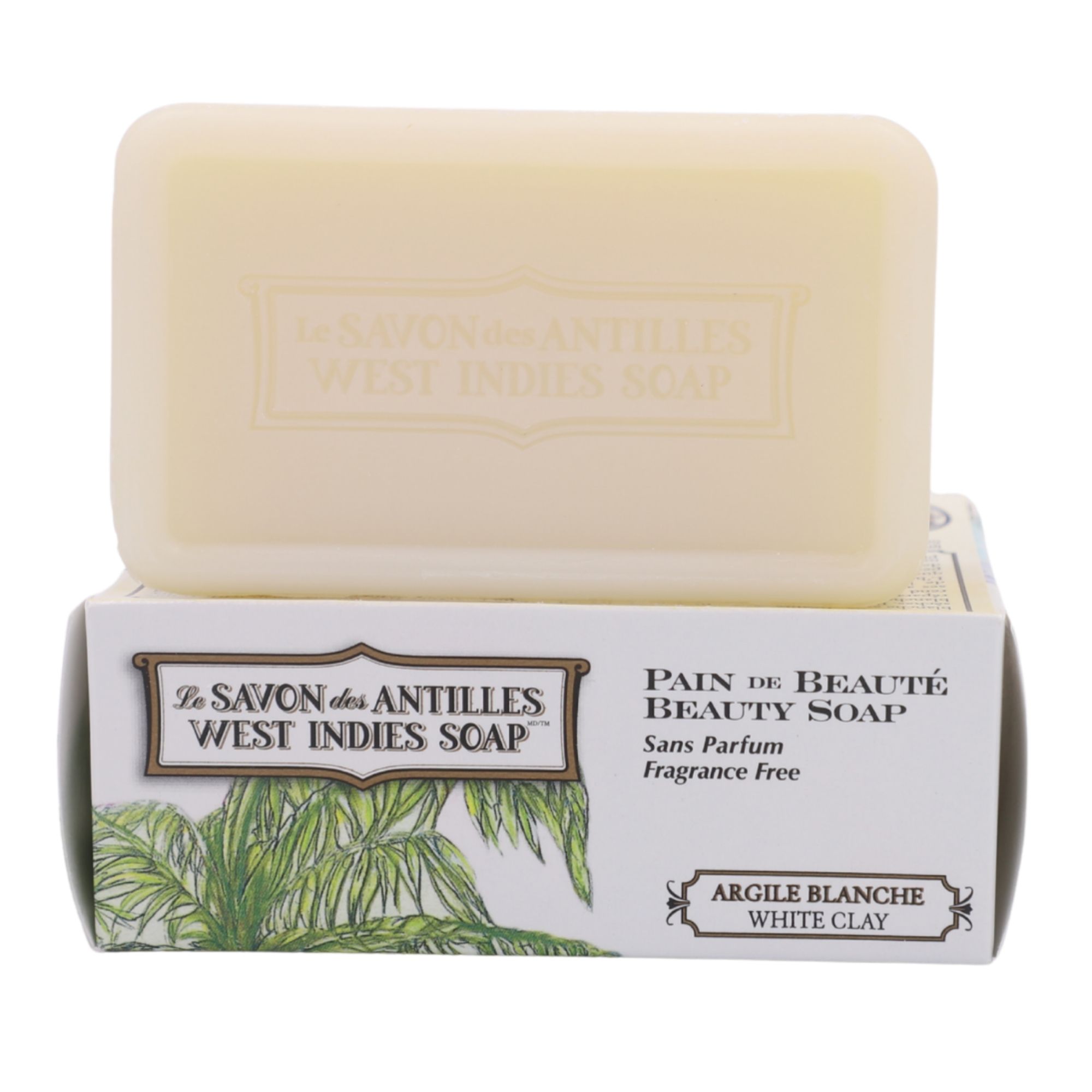 Pain De Beauté-Sans Parfum / Argile Blanche 147 G