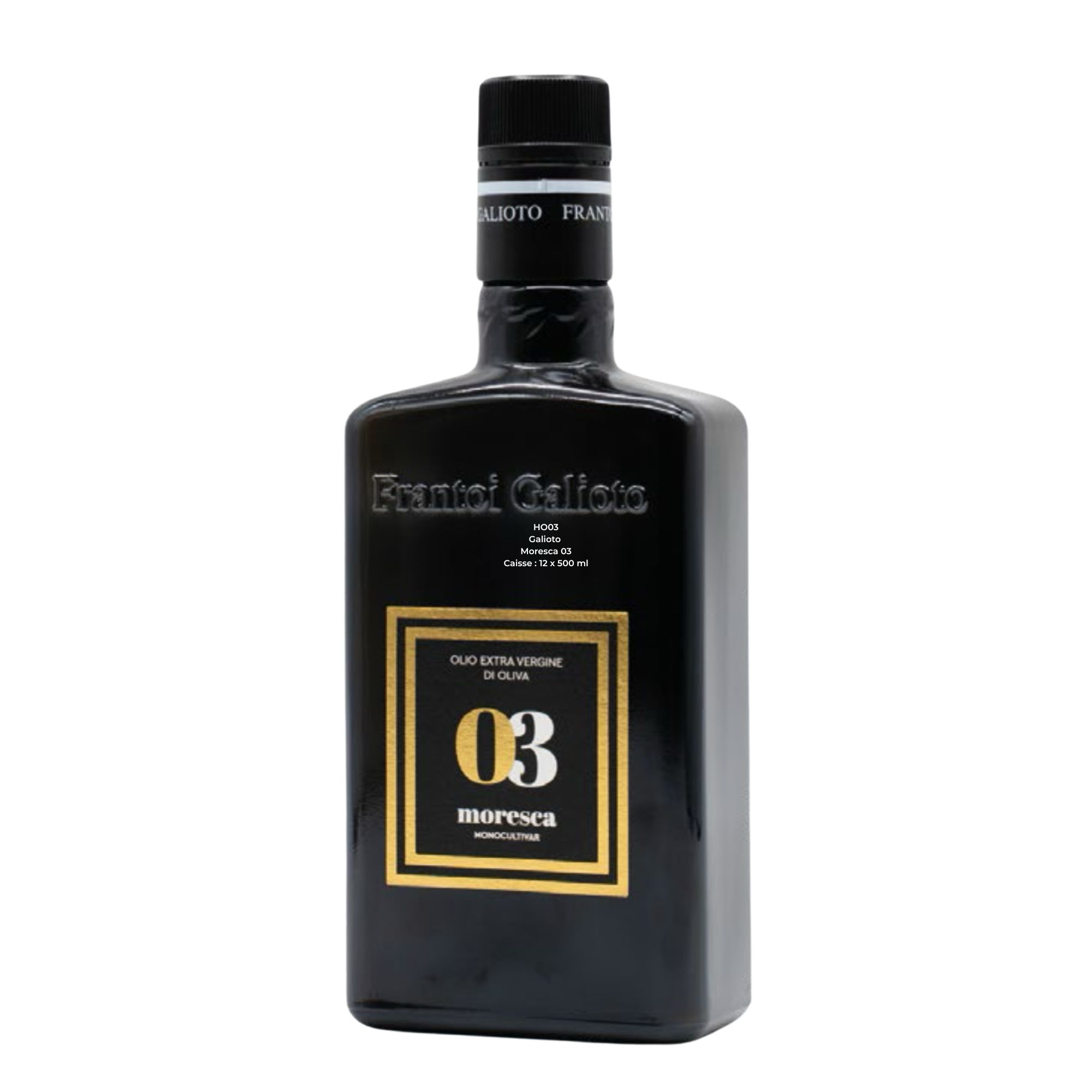 Galioto Moresca 03 Huile d’olive extra vierge 500 ml